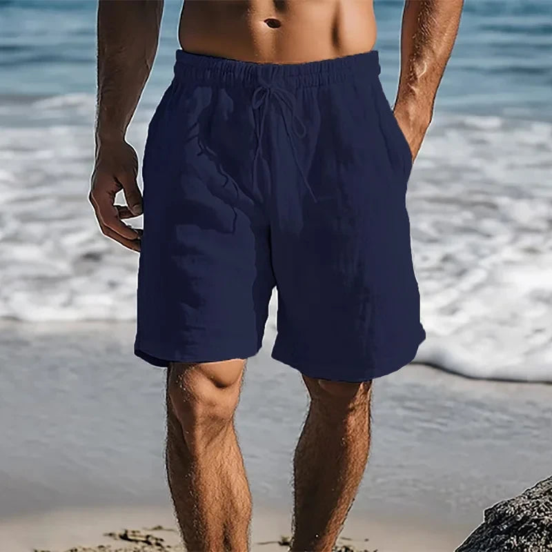 Linen Blend Shorts