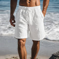 Linen Blend Shorts