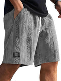 Geometric Jacquard Shorts