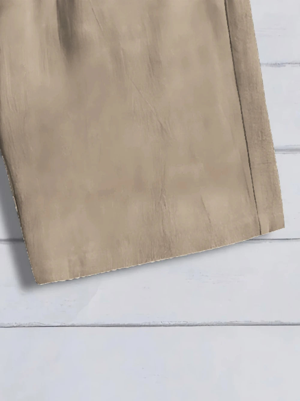 Linen Blend Casual Shorts