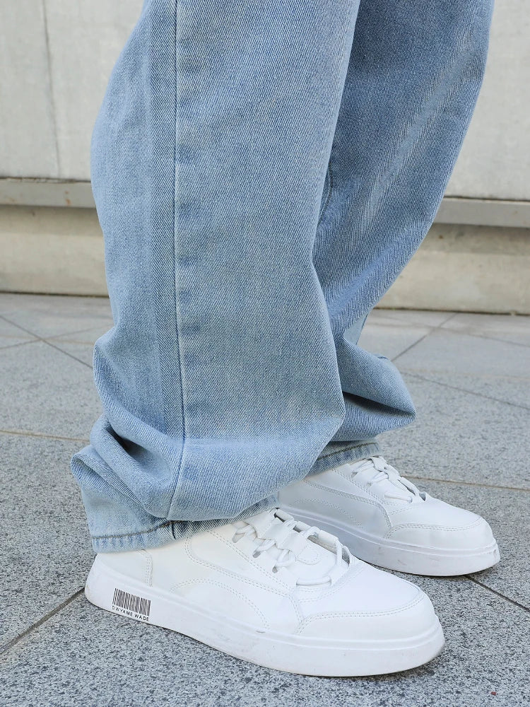 Y2K Solid Wide Leg Jeans