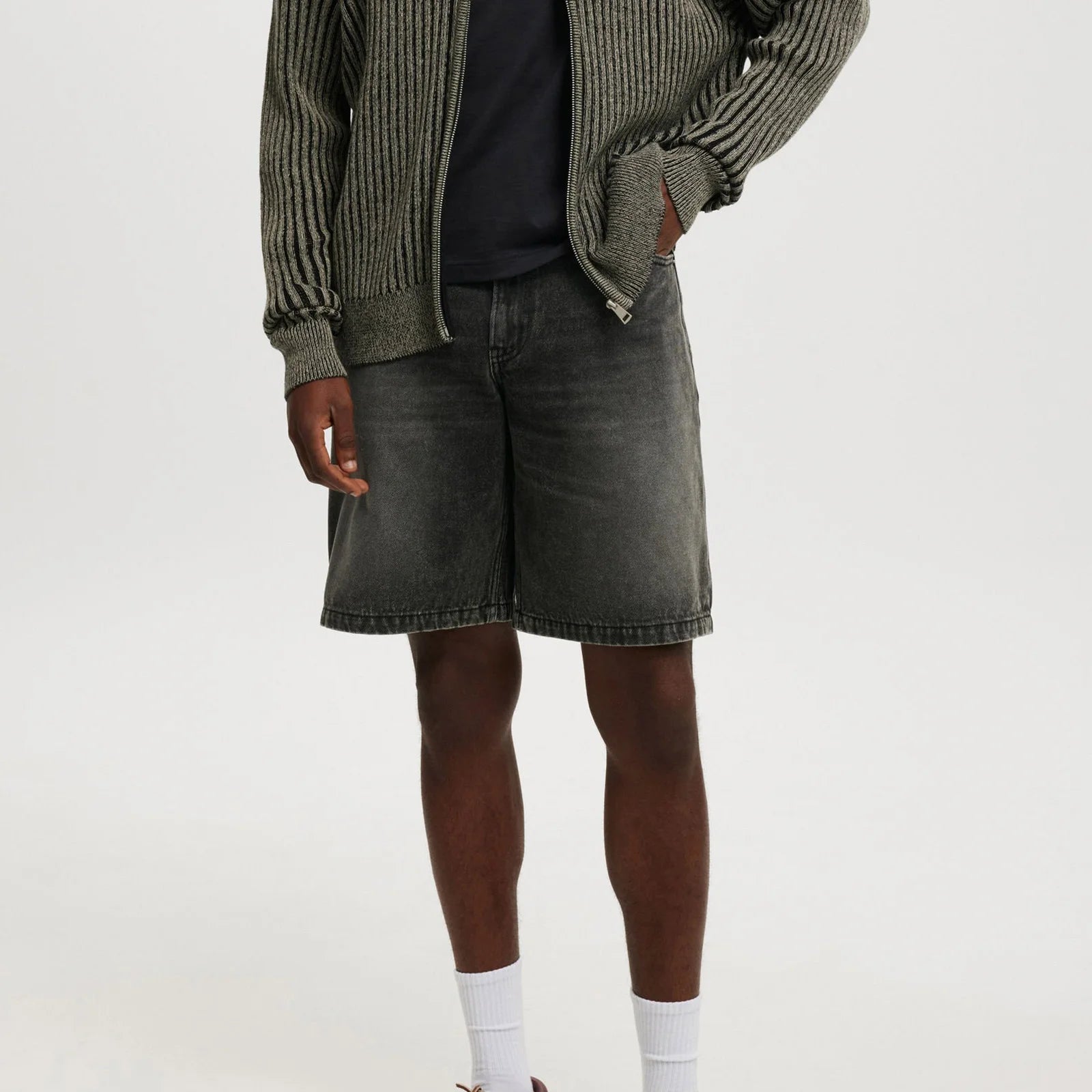 Baggy Denim Shorts