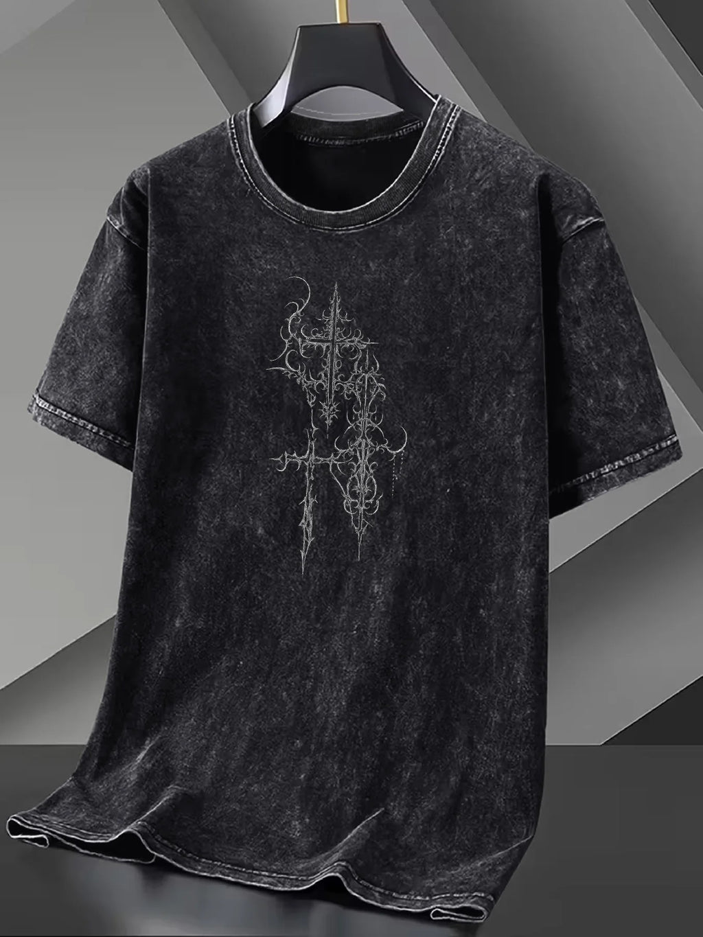 Gothic Cross Retro Tee