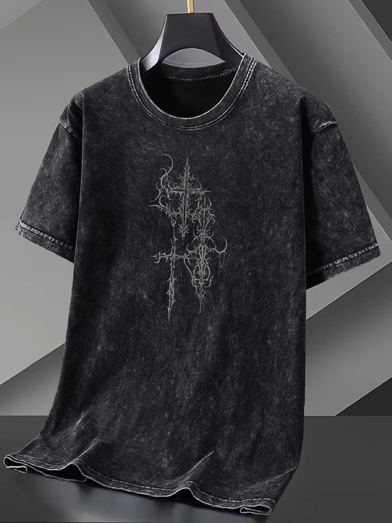 Gothic Cross Retro Tee