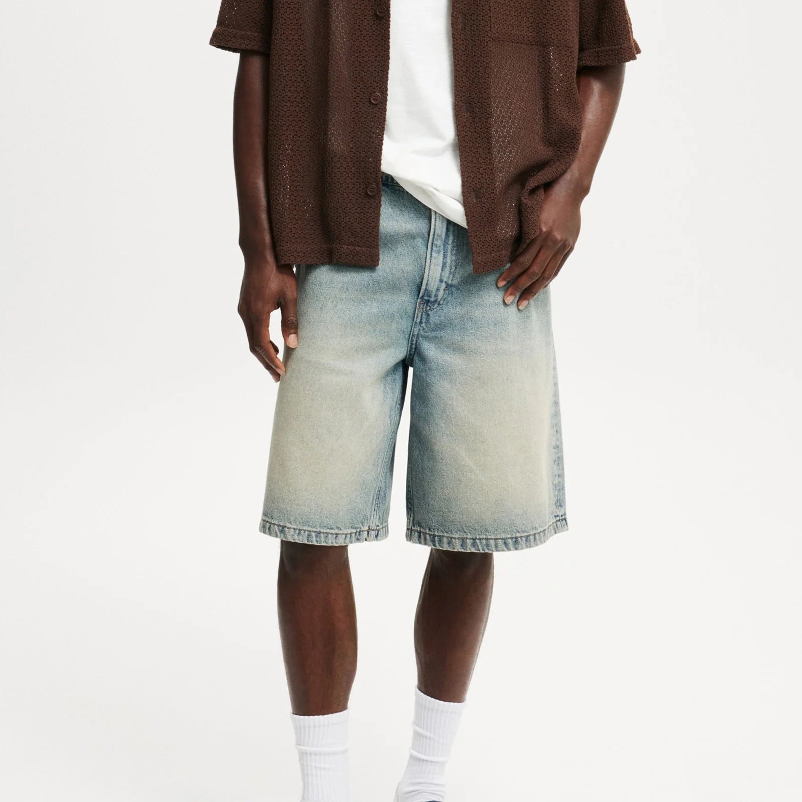 Baggy Denim Shorts