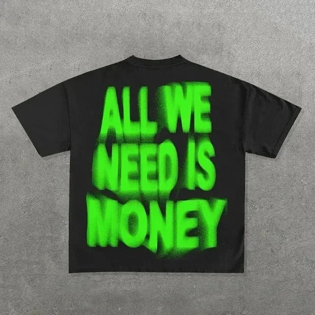 Y2K Harajuku Hip Hop Tee