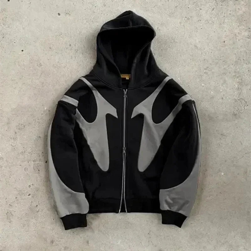 Devil Y2K Zip Hoodie