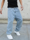 Y2K Solid Wide Leg Jeans