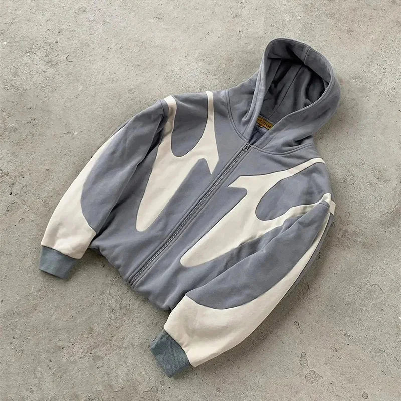 Devil Y2K Zip Hoodie