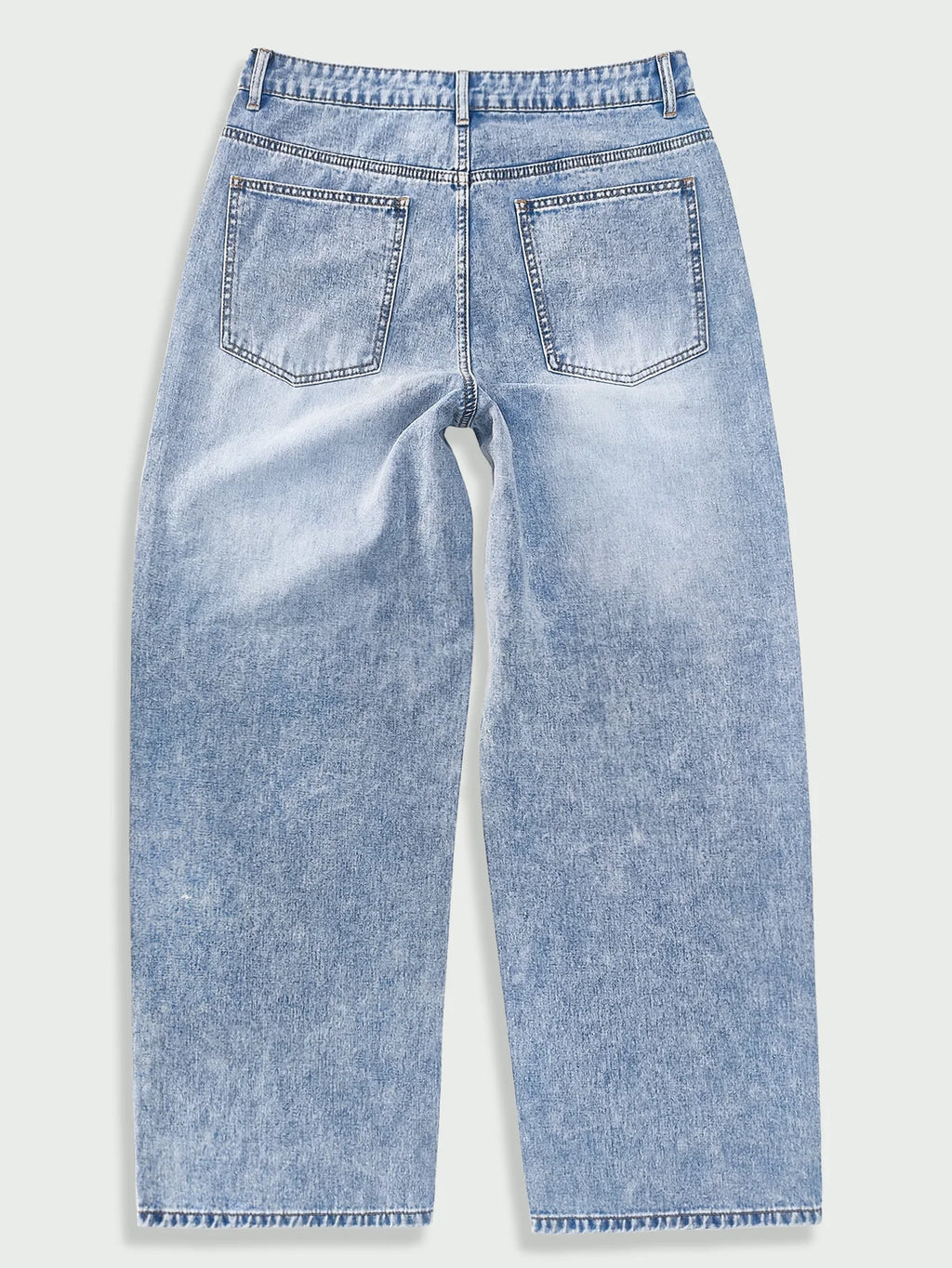 Y2K Rhinestone Wide Leg Jeans