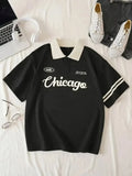 Sport Letter Polo Tee