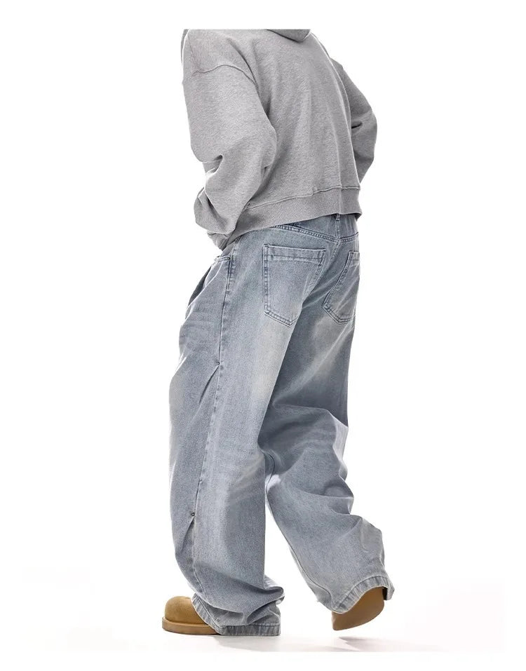 Retro Cleanfit Wide Leg Jeans