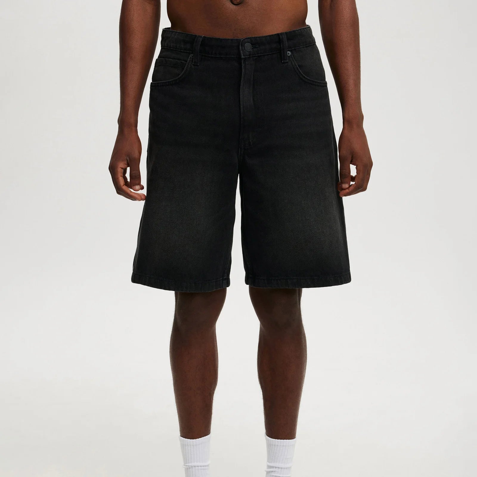 Baggy Denim Shorts