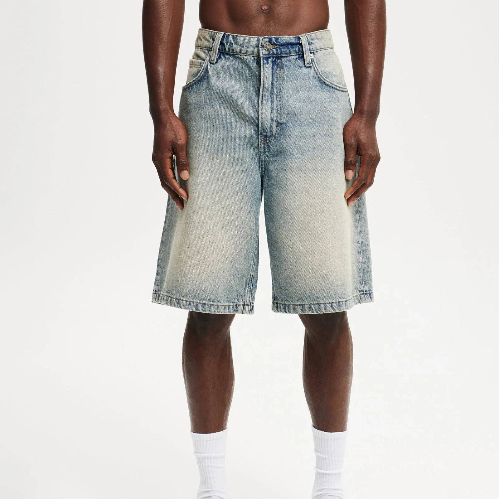 Baggy Denim Shorts