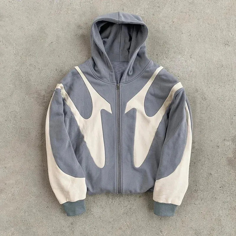 Devil Y2K Zip Hoodie